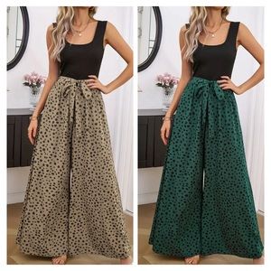 Palazzo Leopard Print Jumpsuit